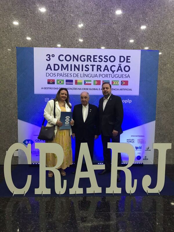 ADM RS NO CONGRESSO INTERNACIONAL DE ADMINISTRAÇÃO DOS PAÍSES DE LÍNGUA PORTUGUESA - PRIMEIRO DIA